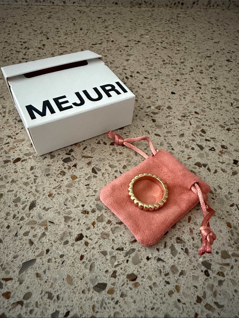 Mejuri Gold Vermeil Charlotte Slim Ring